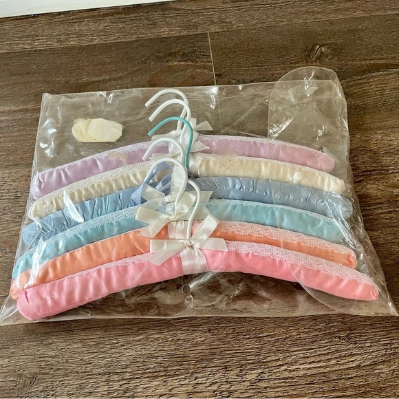 Pastel Satin Padded Hangers Set - Picture 6 of 9